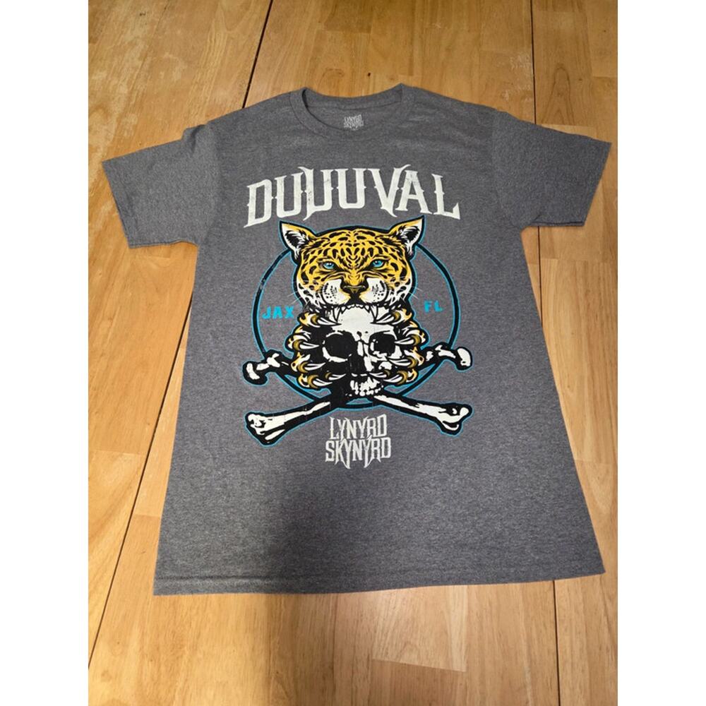 Lynyrd Skynyrd Jacksonville Jaguars NFL Duval Graphic T Shirt Small Nwot - Picture 5 of 13